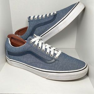 Denim Vans size 9 mens 10.5 women